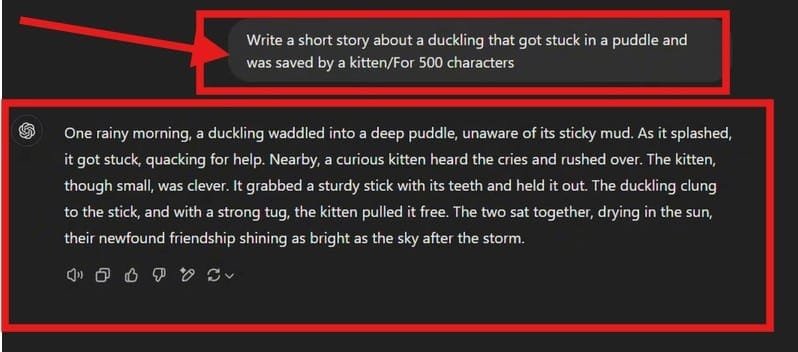 Duck’s Quest promnt