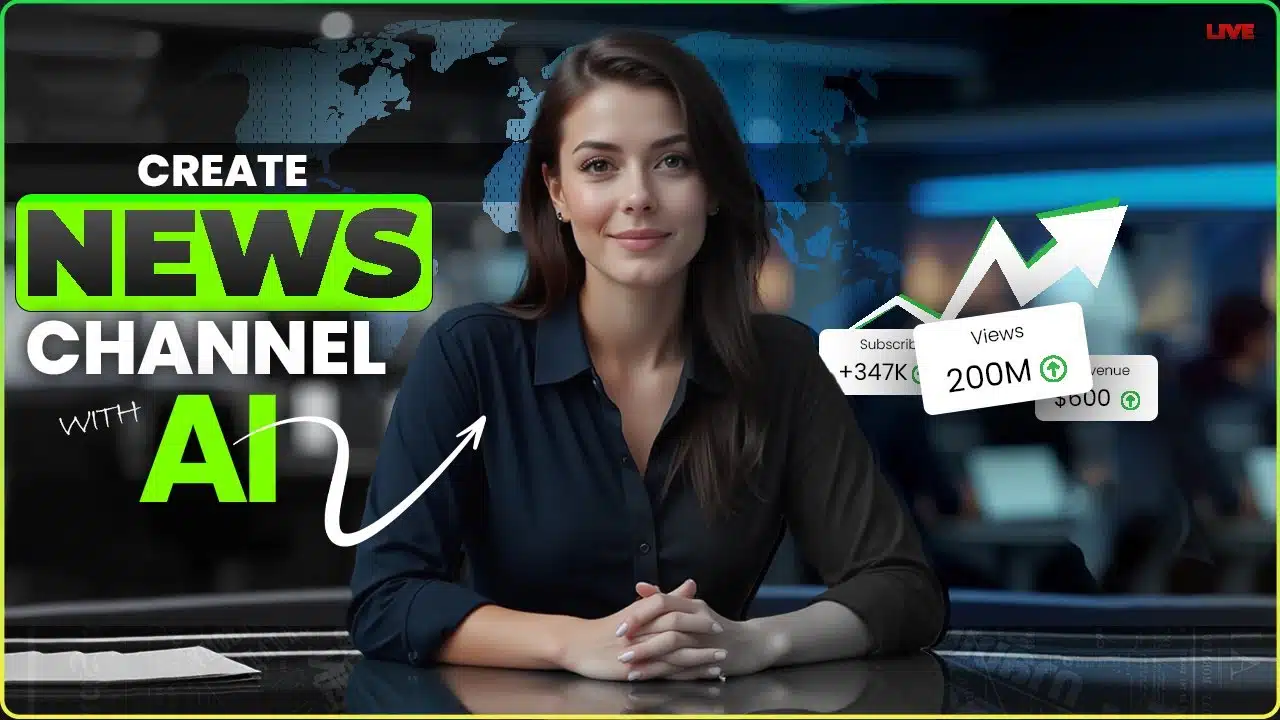 How to create your own ai news channel for free