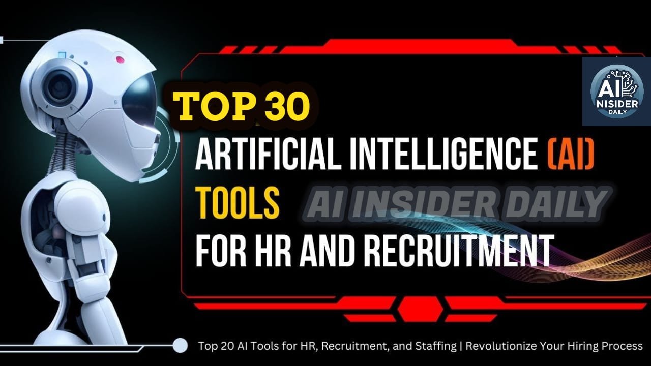 30 Free AI Tools for HR Professionals