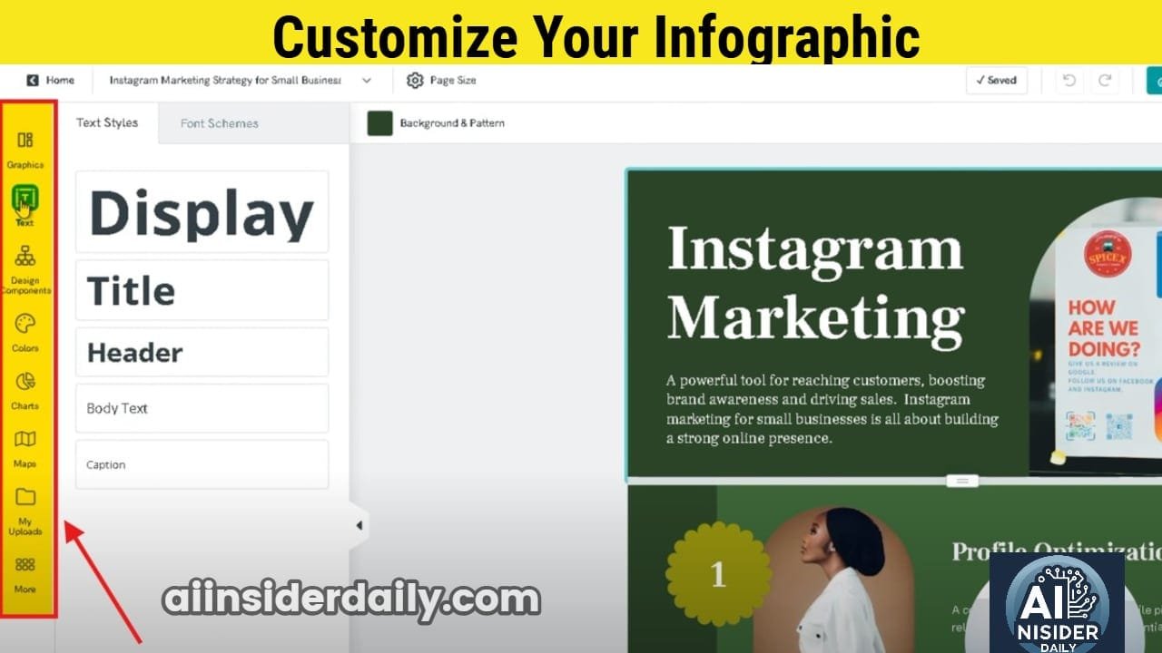 Customize Your Infographic