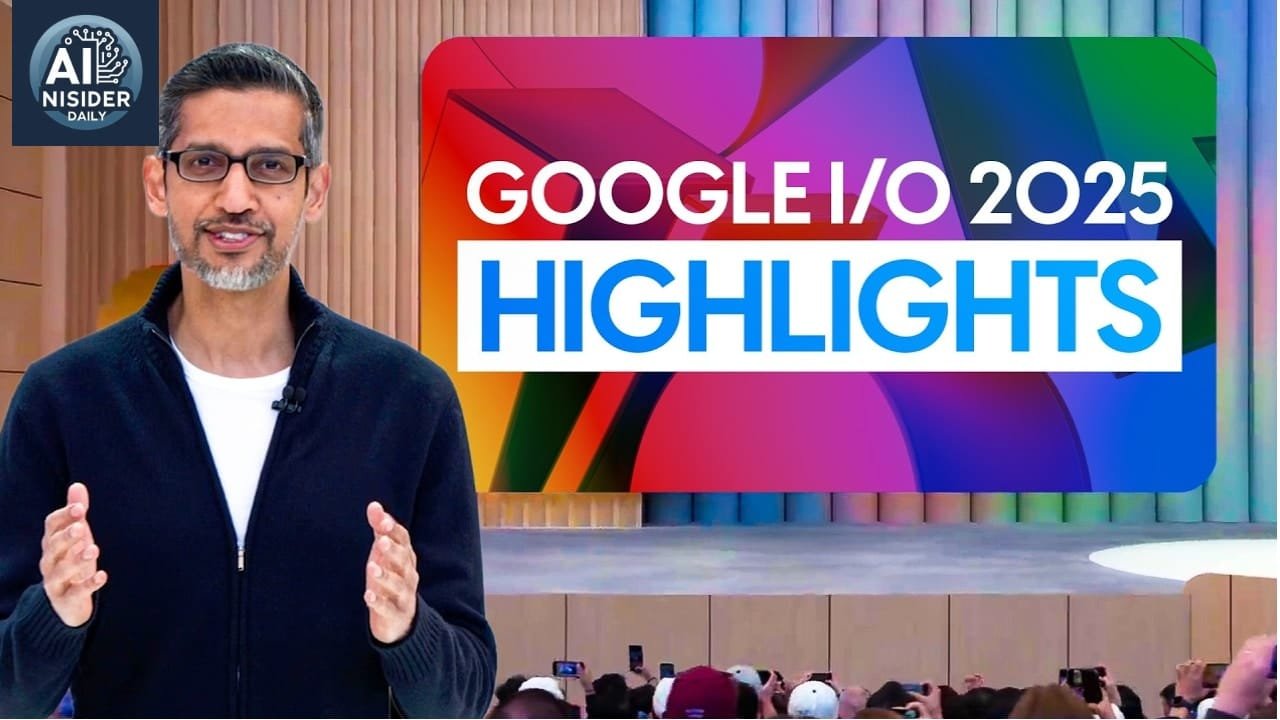 Google IO 2025: 20 Revolutionary AI Announcements