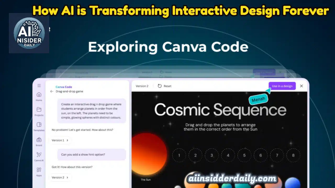 How AI is Transforming Interactive Design Forever