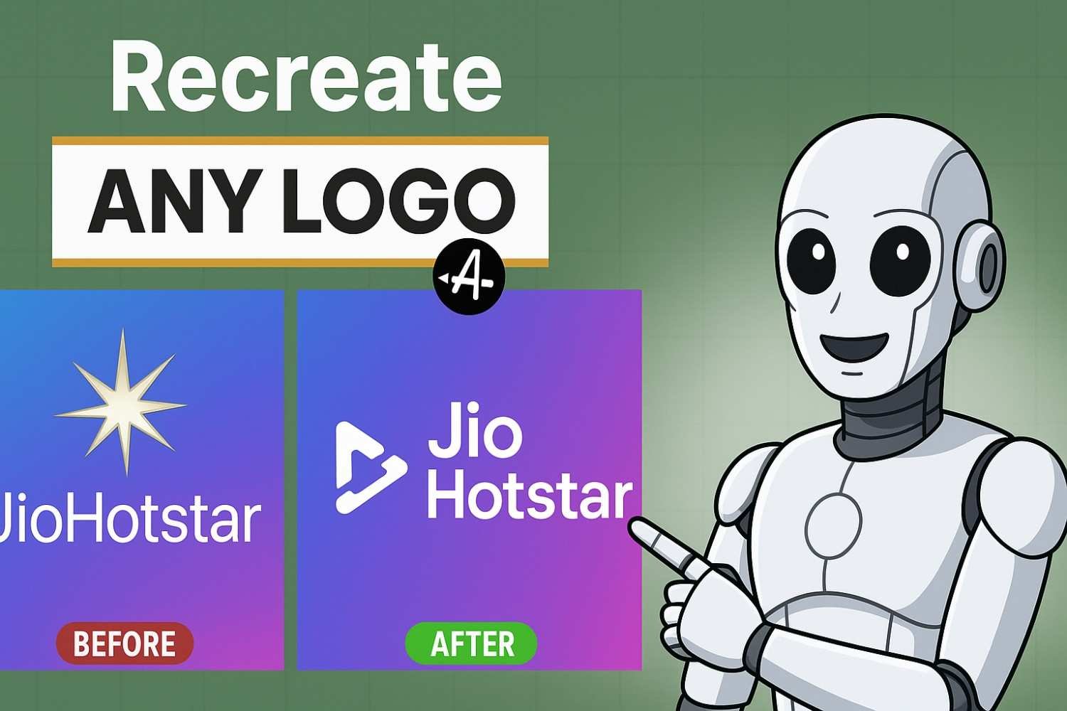 How to Use AI to Redesign Logos